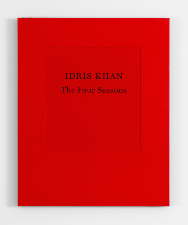 Idris Khan, The Four Seasons, 2024