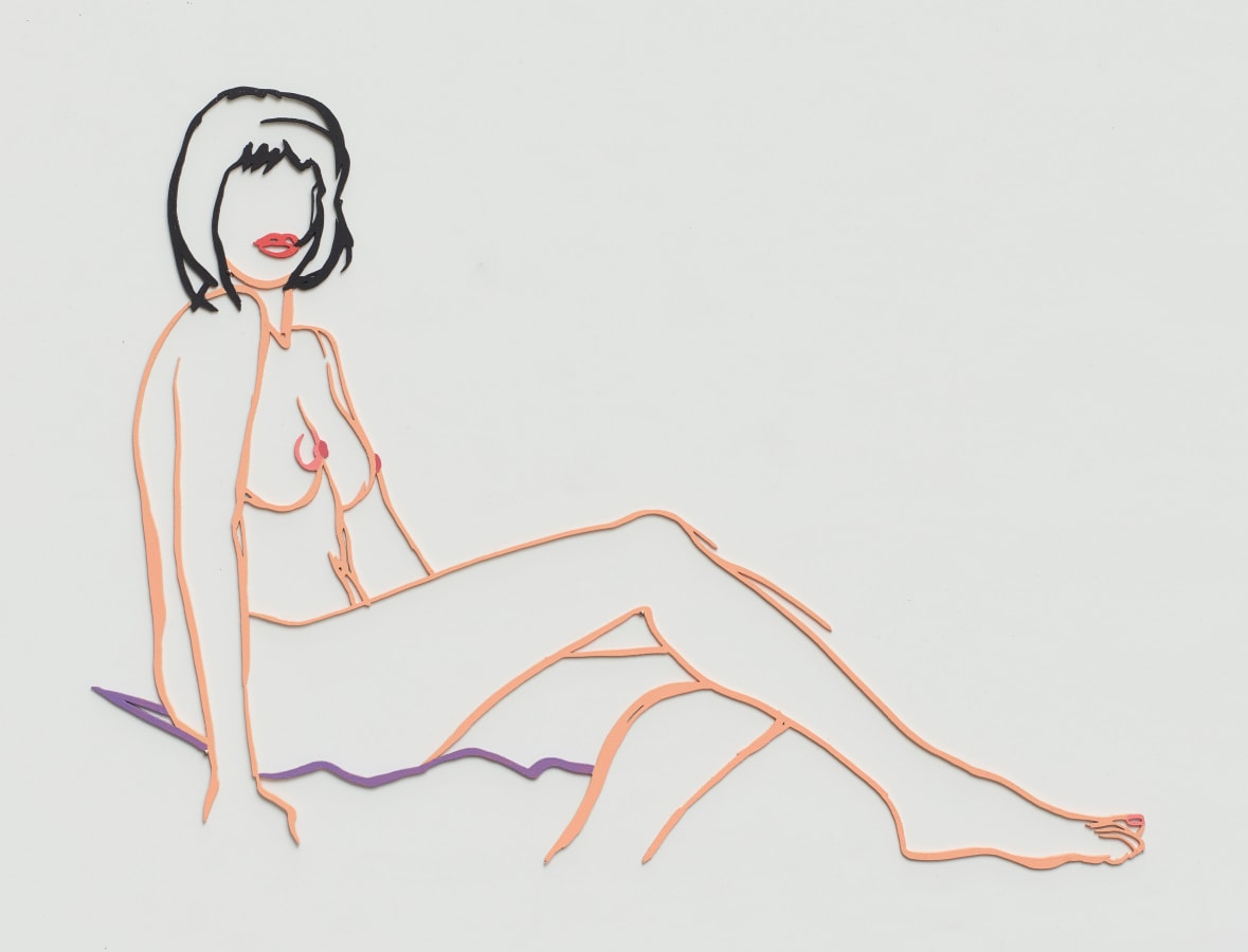 Tom Wesselmann, Monica Sitting One Leg on the Other, 1985-94