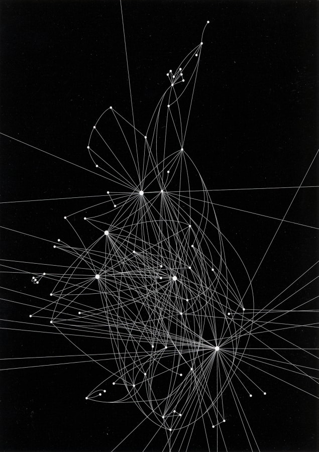 Langlands & Bell, Air Routes of Britain (Night), 2000