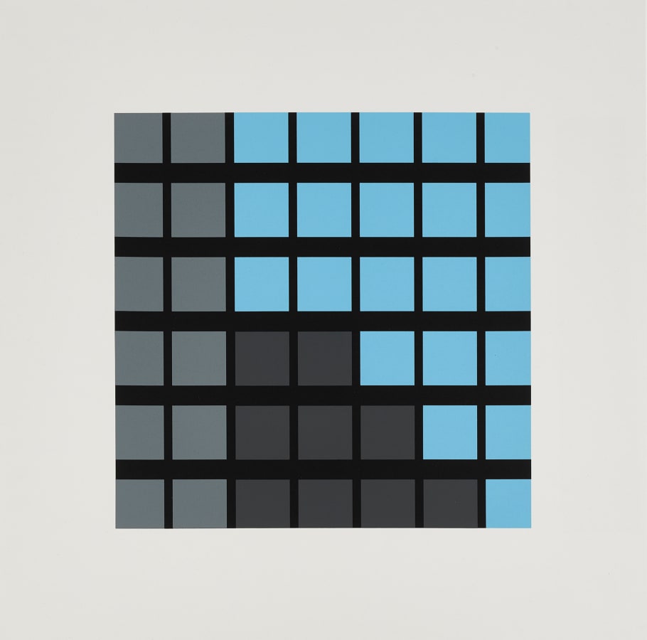 Julian Opie, Office Windows: A1., 2017