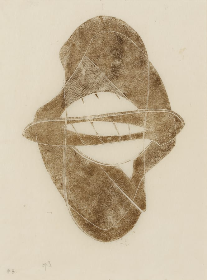 Naum Gabo, Opus Three (WE 140), 1950