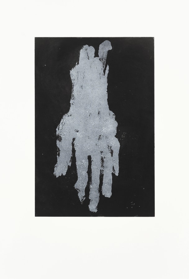 Georg Baselitz, Mano III (white), 2019