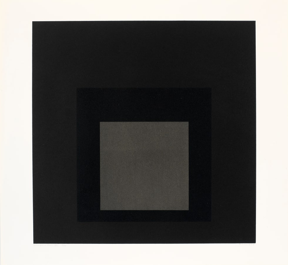 Josef Albers, Midnight and Noon, 1964