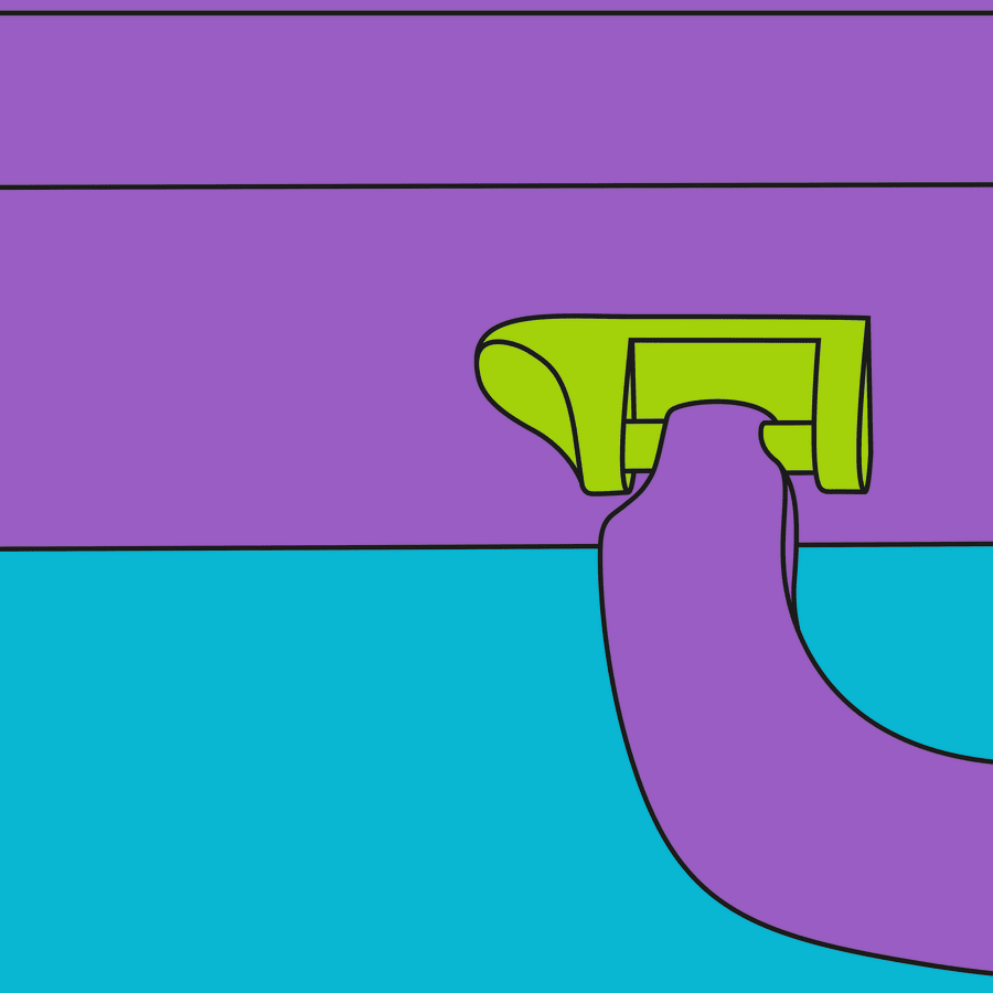 Michael Craig-Martin, Fragments: Briefcase, 2015
