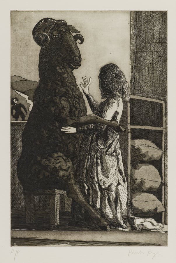 Paula Rego, Baa, Baa, Black Sheep, 1989