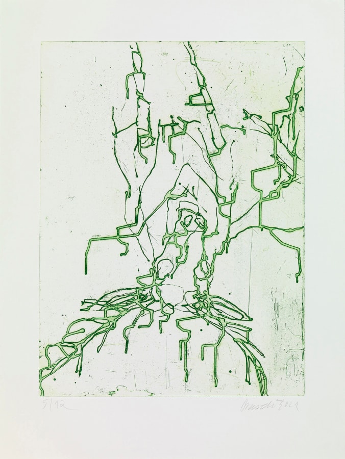 Georg Baselitz, Deer IX, 2021