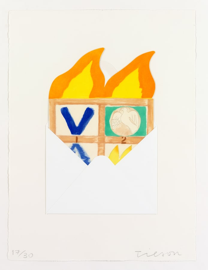 Joe Tilson, PC from Venice, Ruga, 2008