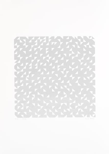Anni Albers, Triangulated Intaglio, 1983