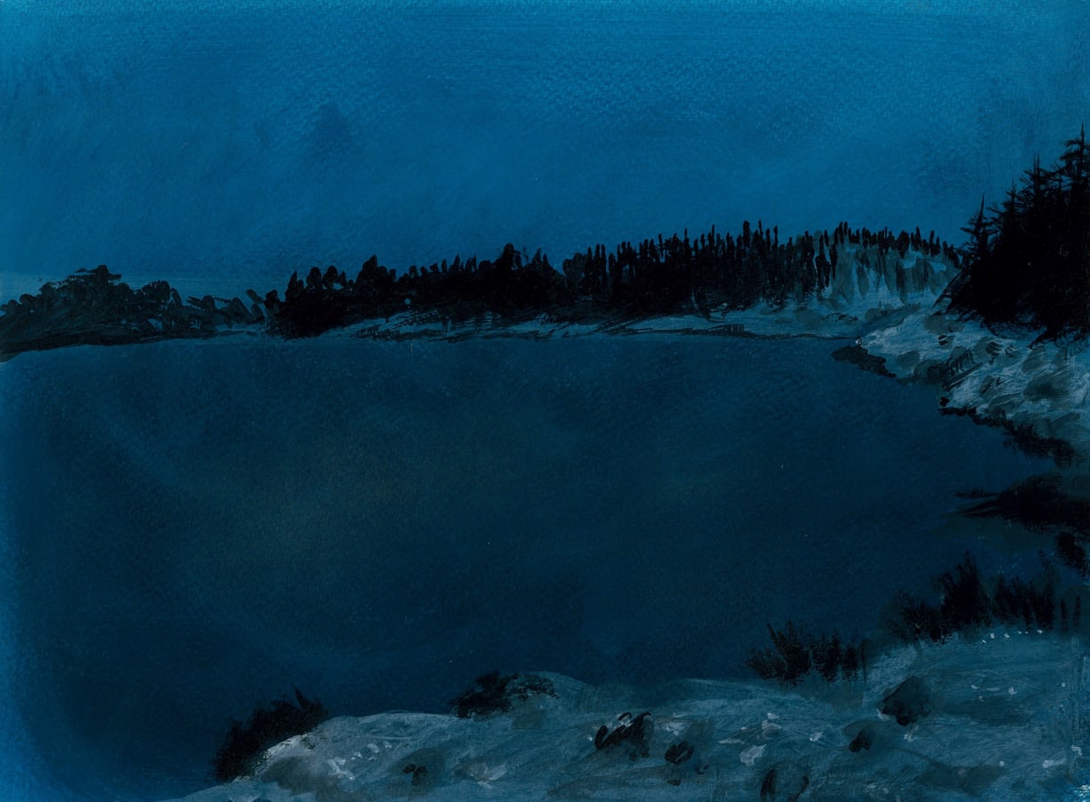 Miriam de Búrca, At the Edge of Dark, 2018