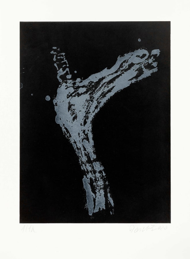 Georg Baselitz, Piedi VIII (white), 2020