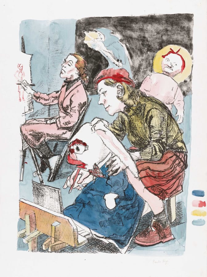 Paula Rego, Life Room III, 2005