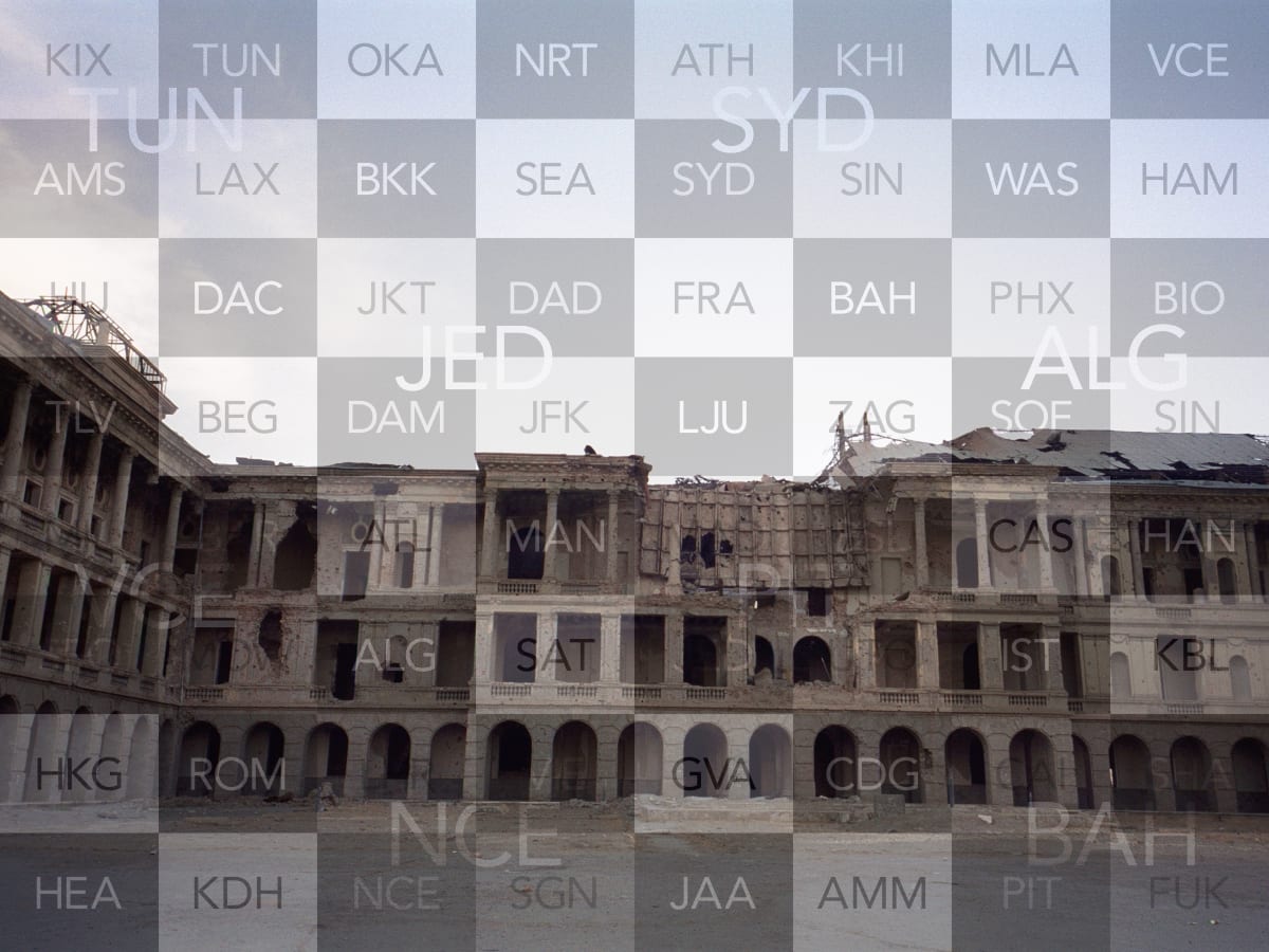 Langlands & Bell, Royal Palace, Kabul, 2004