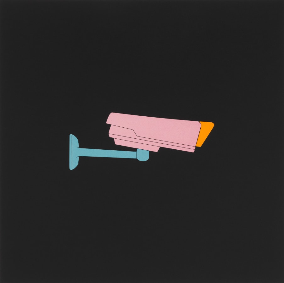 Michael Craig-Martin, Profiles: Security Camera, 2019