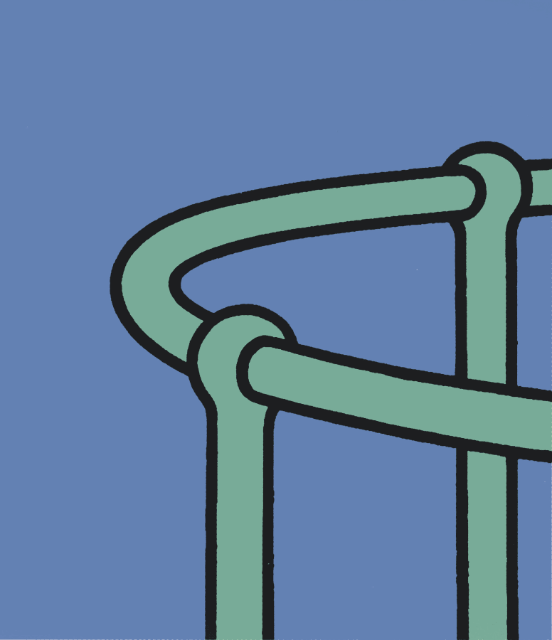 Patrick Caulfield, My life inspires so many desires!, 1973