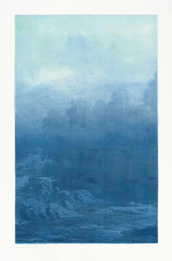 Paul Winstanley, Painted Alp 3, 2024