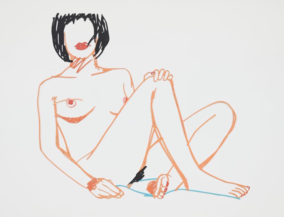 Tom Wesselmann, Sitting Nude, 1987