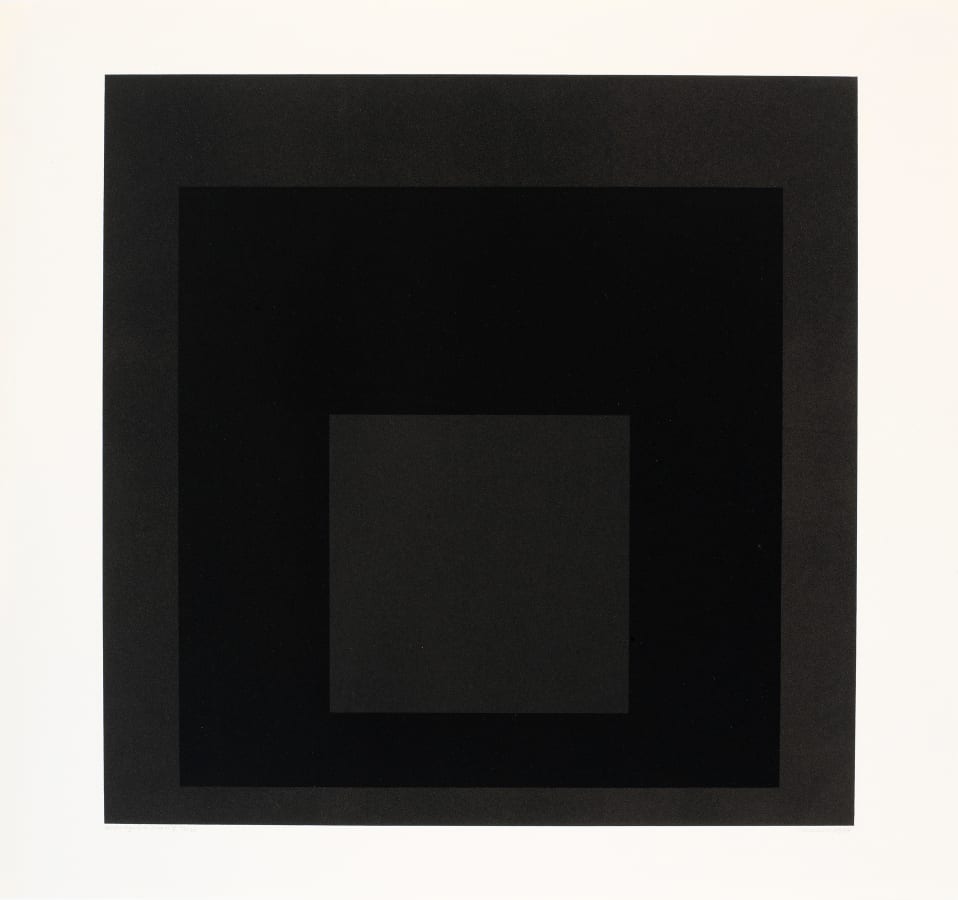 Josef Albers, Midnight and Noon, 1964