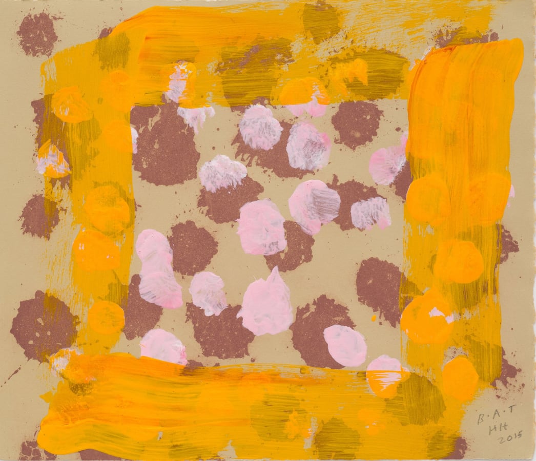 Howard Hodgkin, Raspberry Crumble, 2015-16