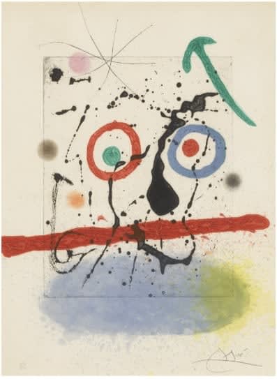 Joan Miró, Le Scieur de Long, 1968
