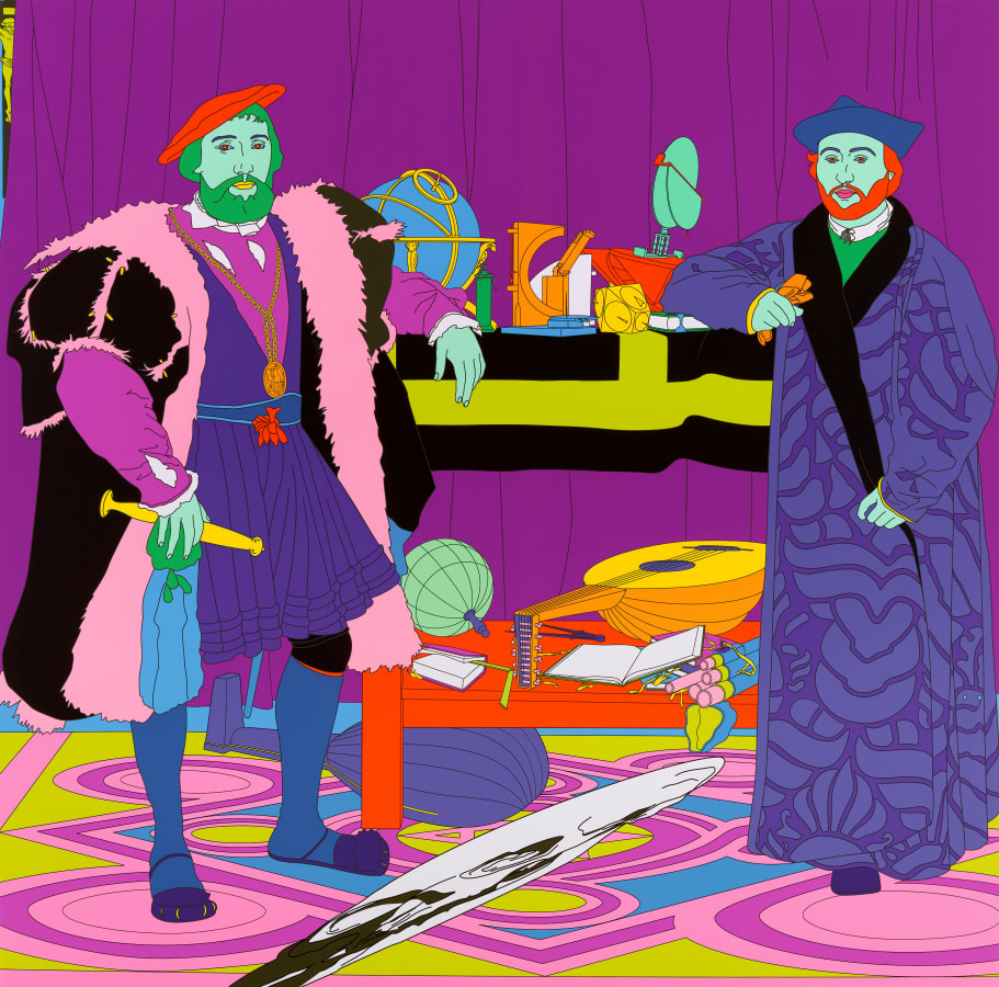 Michael Craig-Martin, Holbein, 2022