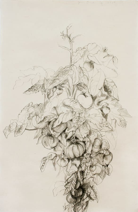 Jim Dine, Modest Tomatoes, 2014