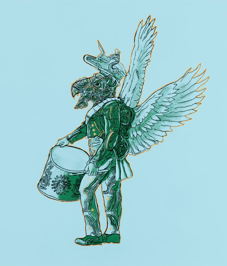 Hew Locke, Kings & Queens 14, 2025