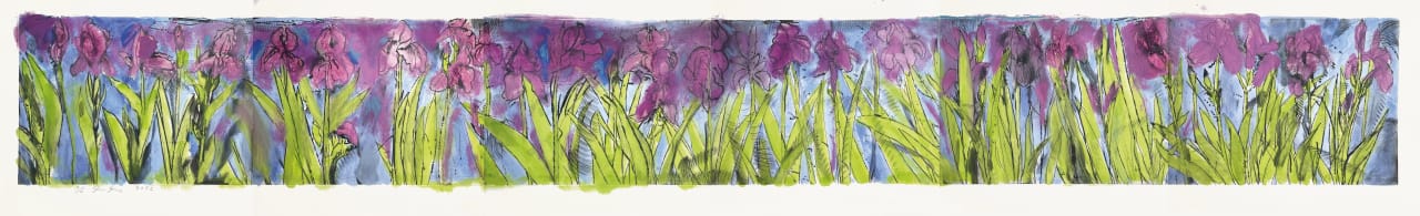 Jim Dine, Rachel Cohen’s Flags version IV, 2022