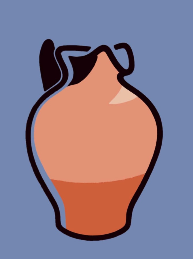 Patrick Caulfield, Brown Jug, 1981-82