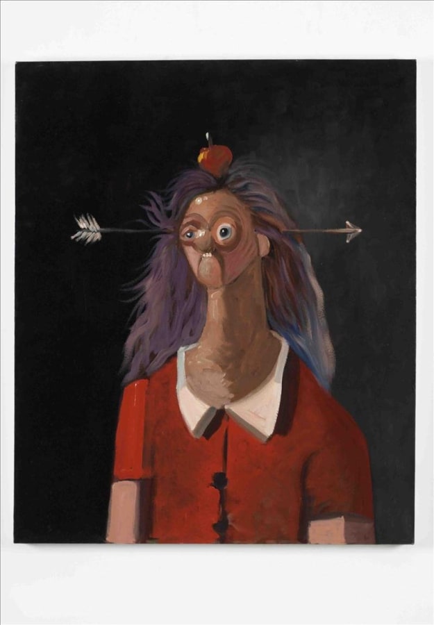 Artwork: George Condo, The Secretary, 2002