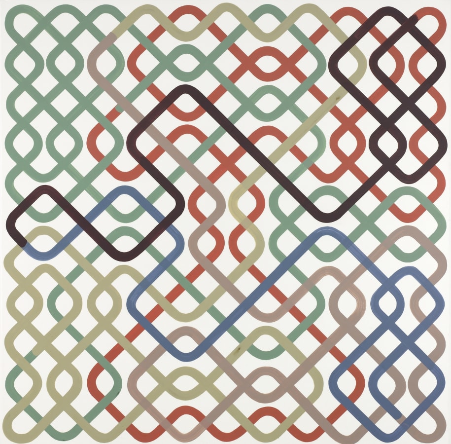 Artwork: Bernard Frize, Suite a Onze No 8, 2006