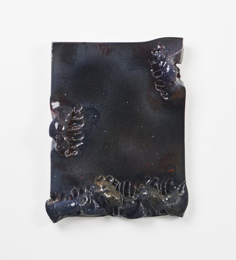Artwork: Mai-Thu Perret, On the coral pillow, two streams of tears. Half longing for you, half resenting you, 2016