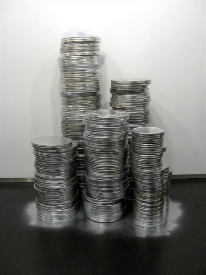 Artwork: Matias Faldbakken, Film Cans (#1), 2006