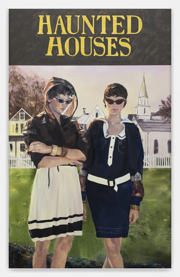 Artwork: Paulina Olowska, Haunted Houses, 2019