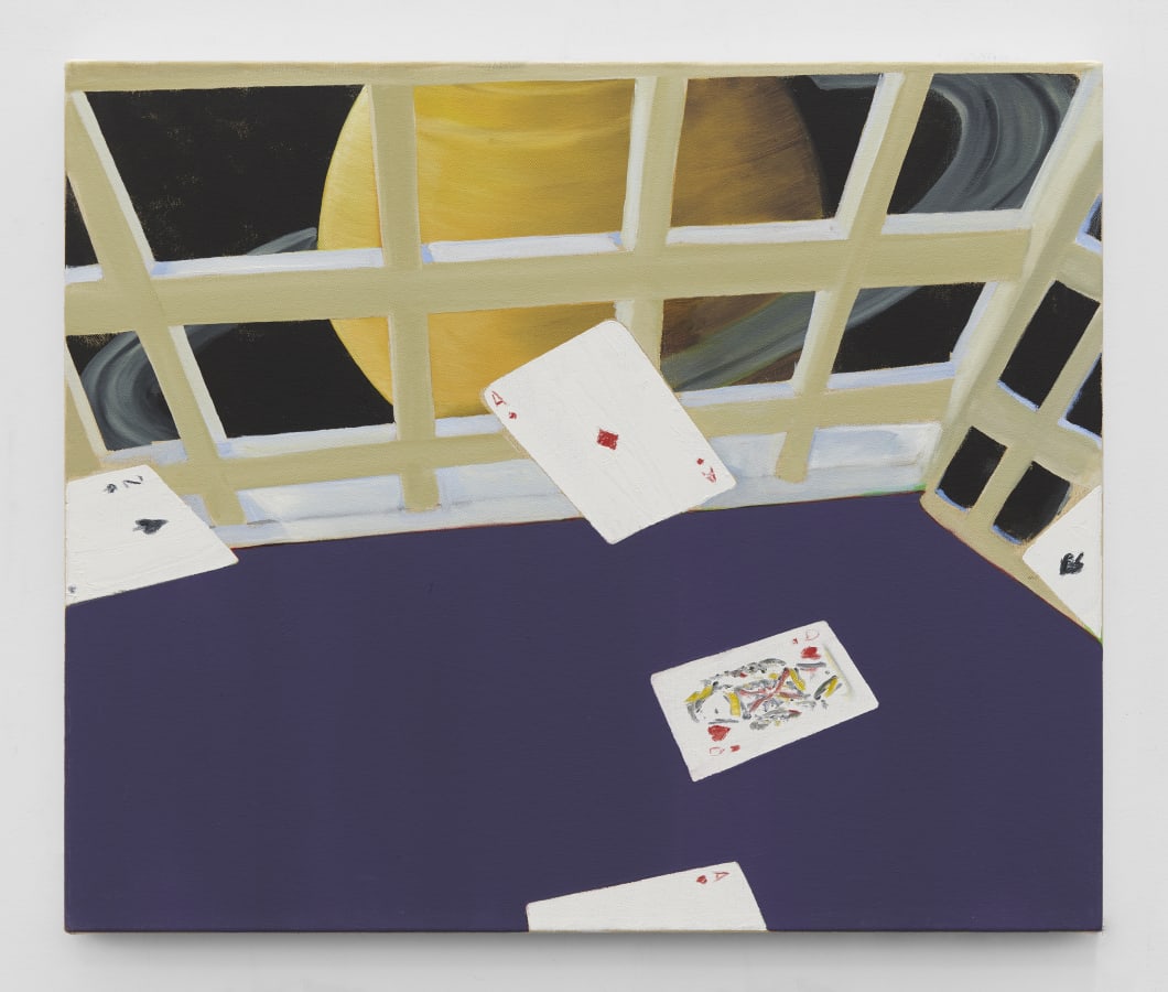 Artwork: Dexter Dalwood, 2059 (cards), 2021