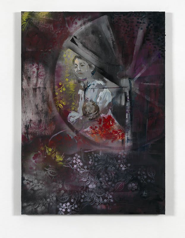 Artwork: Paulina Olowska, Gypsy Girl with a Child, 2012