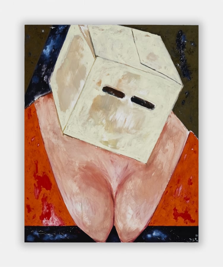Artwork: Werner Büttner, Mary Magdalene, Full of Regrets ... (Maria Magdalena, voll der Reue ...), 2017