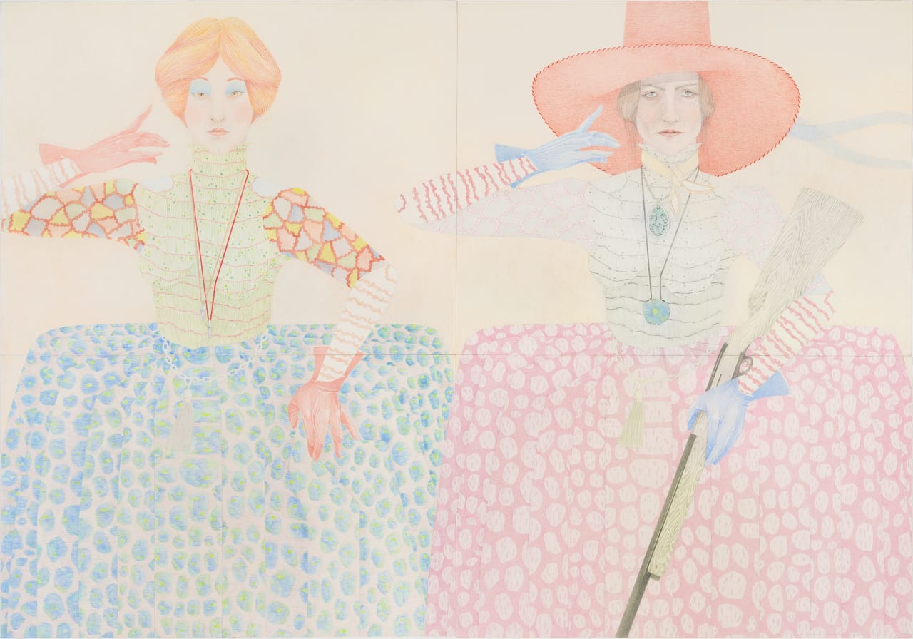Artwork: Donna Huddleston, Costume Drama, 2020
