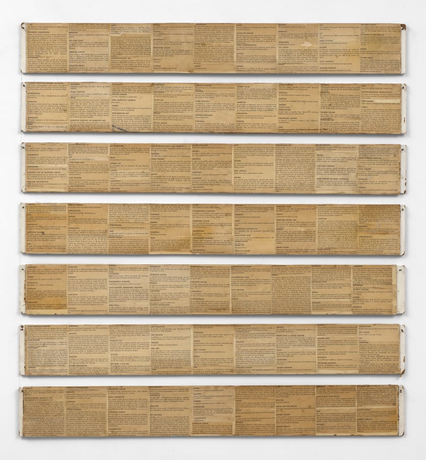 Artwork: Art & Language, Ready-made missing, 1967