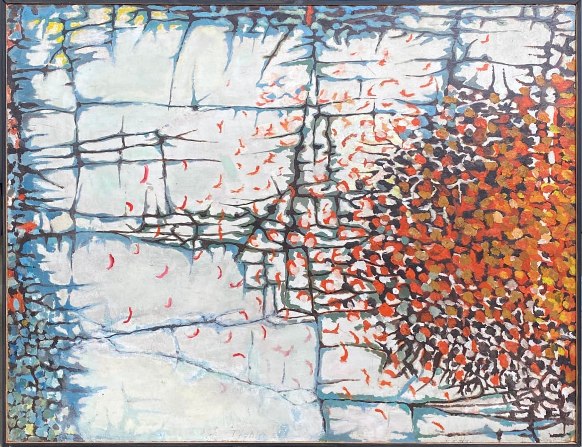 Artwork: Georg Karl Pfahler, Struk II A - Winter-Frühling, 1955