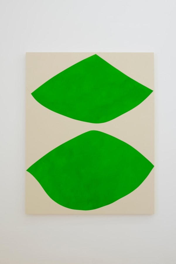 Artwork: Sarah Crowner, Two Leafs, 2014