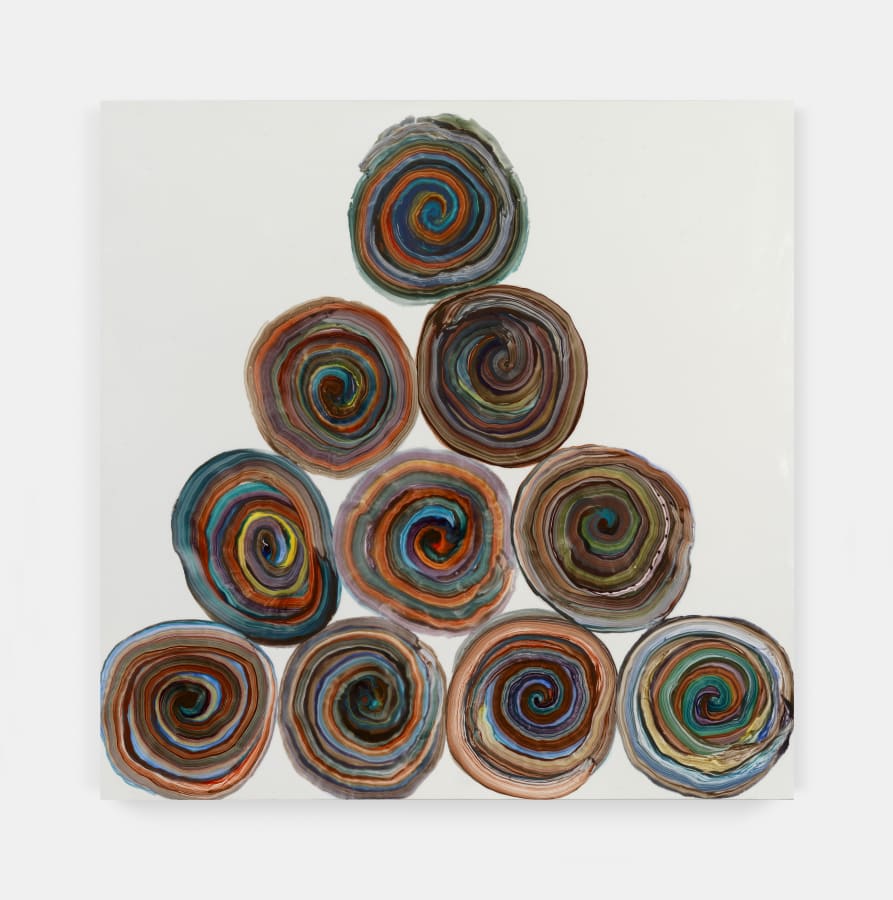 Artwork: Bernard Frize, Malbux, 2009