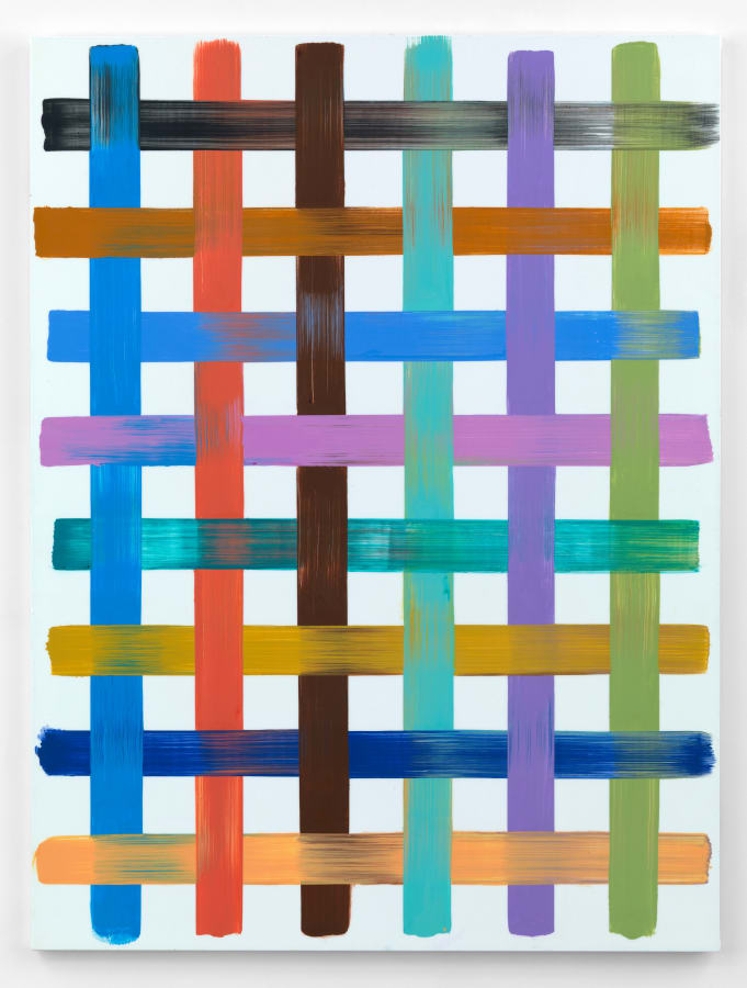 Artwork: Bernard Frize, Tonka, 2017