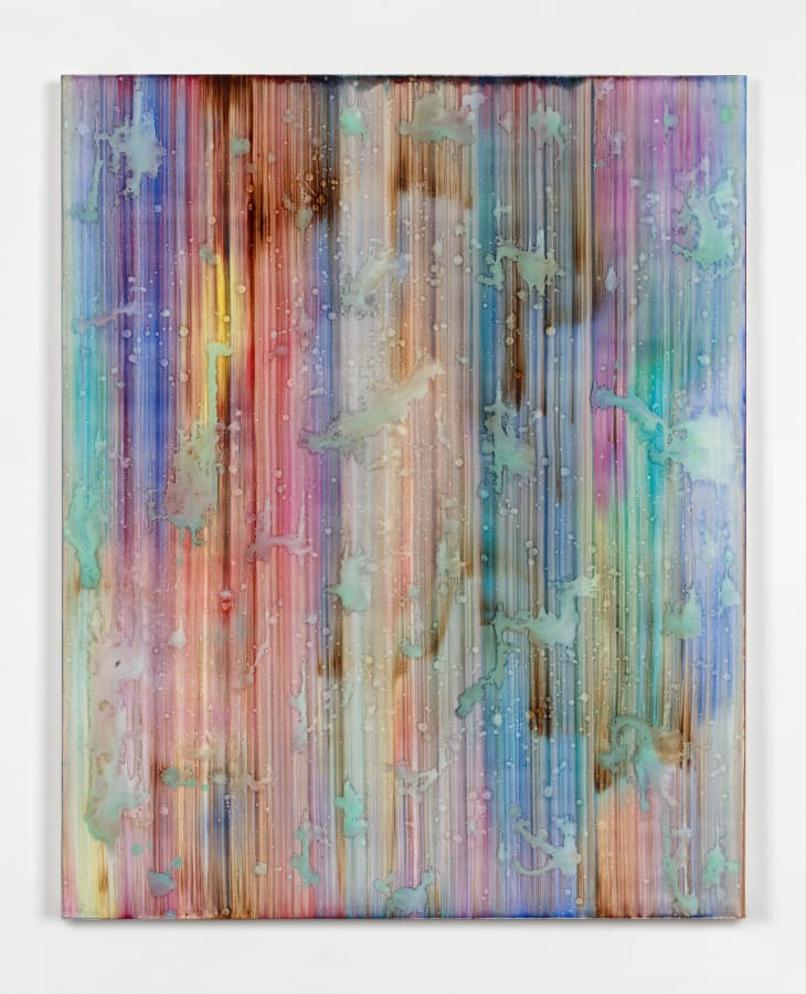 Artwork: Bernard Frize, Var, 2018