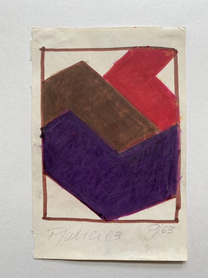Artwork: Georg Karl Pfahler, Untitled, 1963