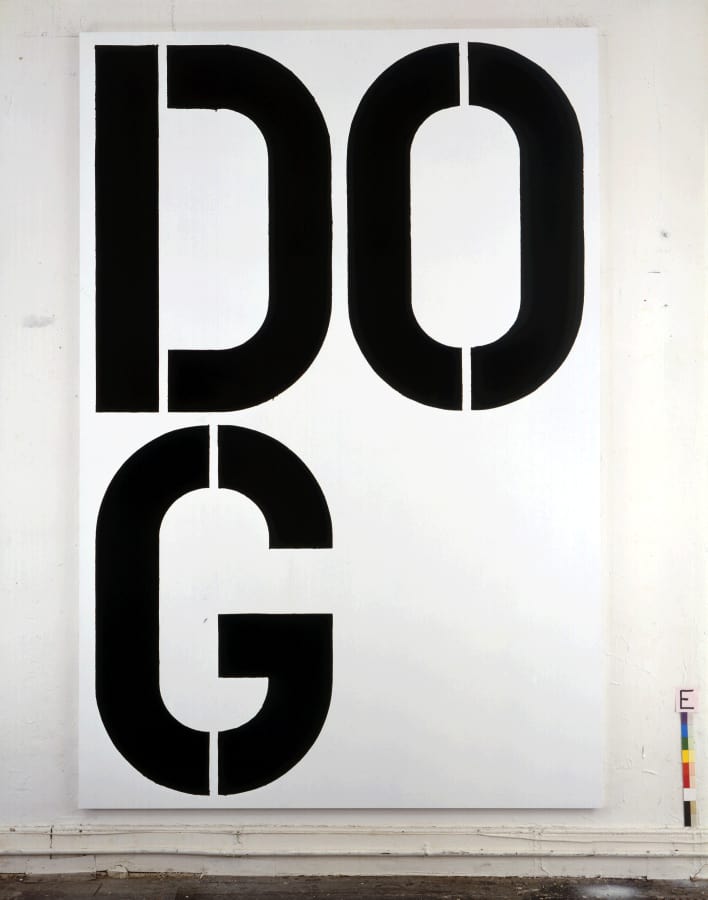 Artwork: Christopher Wool, Untitled, 1990