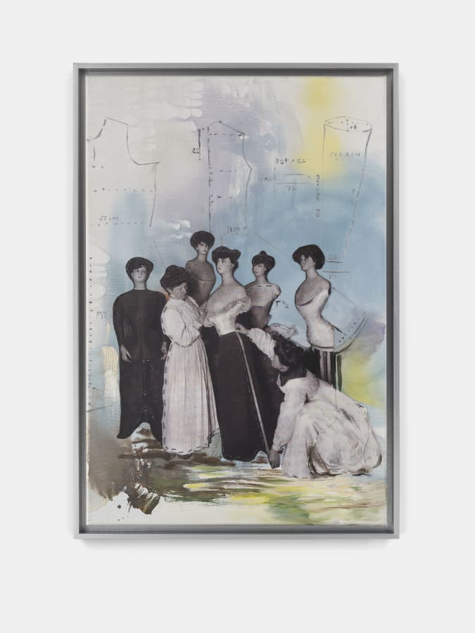 Artwork: Paulina Olowska, Cosmic Seamstresses, 2019