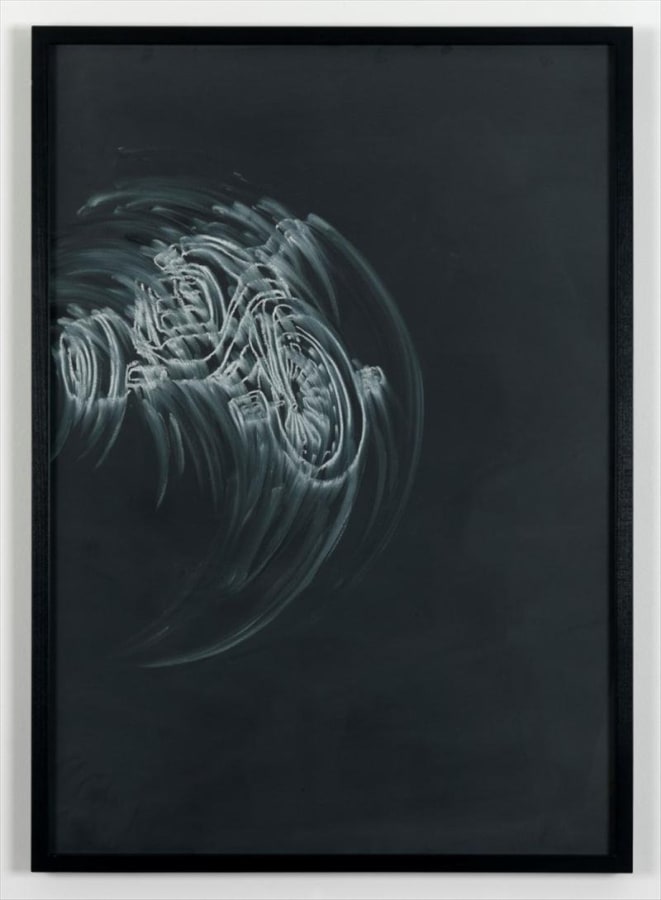 Artwork: Gary Simmons, Big Wheel, 2011