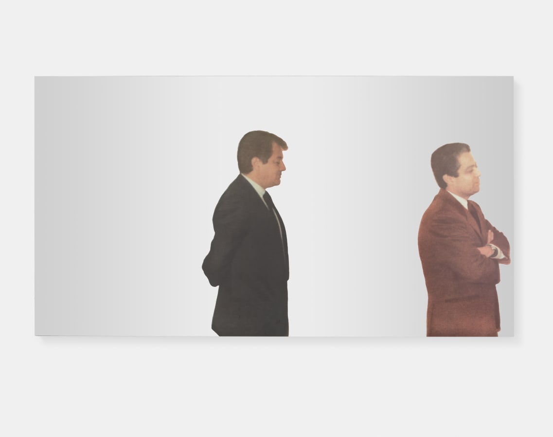 Artwork: Michelangelo Pistoletto, Ritratto sigg. Lerre, 1962 - 1987