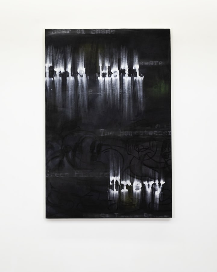 Artwork: Gary Simmons, Trevy, 2018