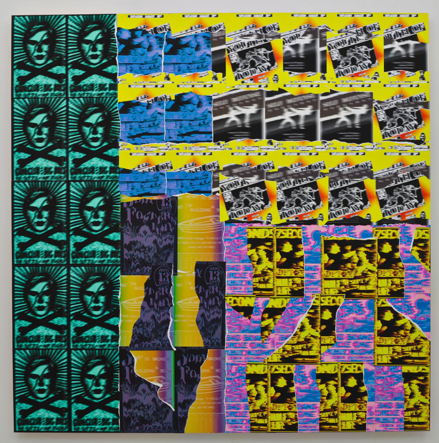 Artwork: Gary Simmons, Youth Riot, 2015
